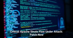 Critical Apache Struts Flaw Under Attack: Patch Now