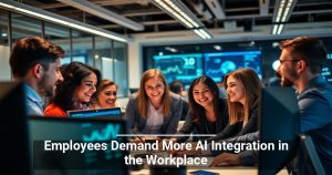 Employees Demand More AI Integration in the Workplace